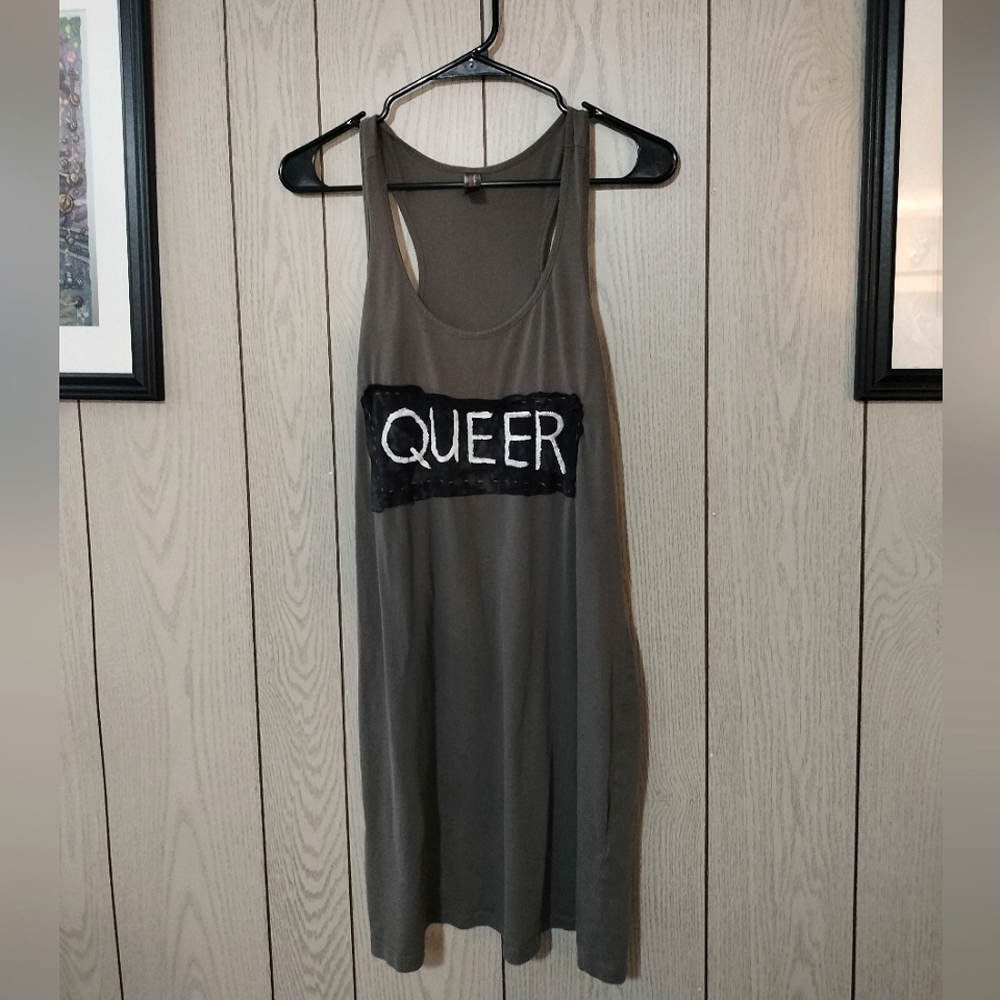 QUEER Racerback Dress